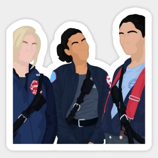 Brett, Foster & Kidd | Chicago Fire Sticker